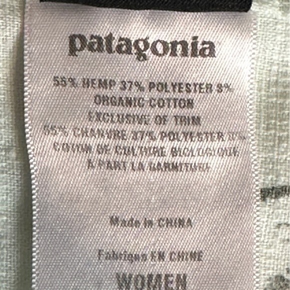 Patagonia Hemp Pima Cotton Seafoam Green A-line Skirt 6 - Picture 4 of 8